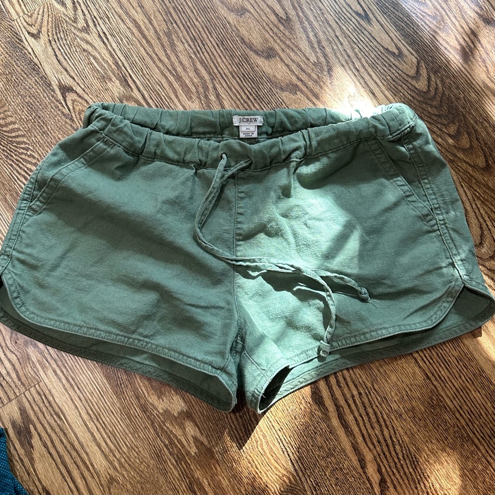 JCrew linen shorts